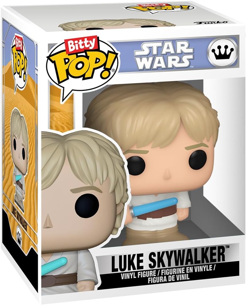 Funko Bitty Pop! Ride: Star Wars - Luke Skywalker and Speeder - Collectable Vinyl Figure - Gift Idea - Official Merchandise - Toys for Kids & Adults - Star Wars Fans - Model Figure for Collectors