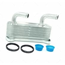 TOM - Oil Cooler With O-Rings For Volvo S40 V40 1.6L 1.8L 1.9T T4 2.0L T5 2.4L