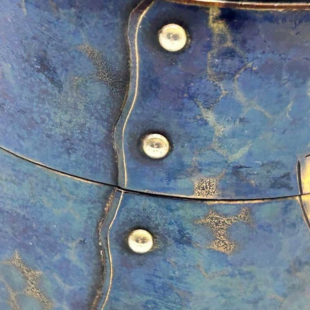 茶道具　古銅槌出　葉形　蓋置　時代箱　V　8546 茶道具 古銅槌出 葉形 蓋置 時代箱 V 8546