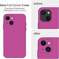 Vista 602 de FireNova Designed for iPhone 13 Pro Max Case, Silicone [Camera Protection] Phone Case with [2 Screen Protectors], Soft Anti-Scratch Microfiber Deep