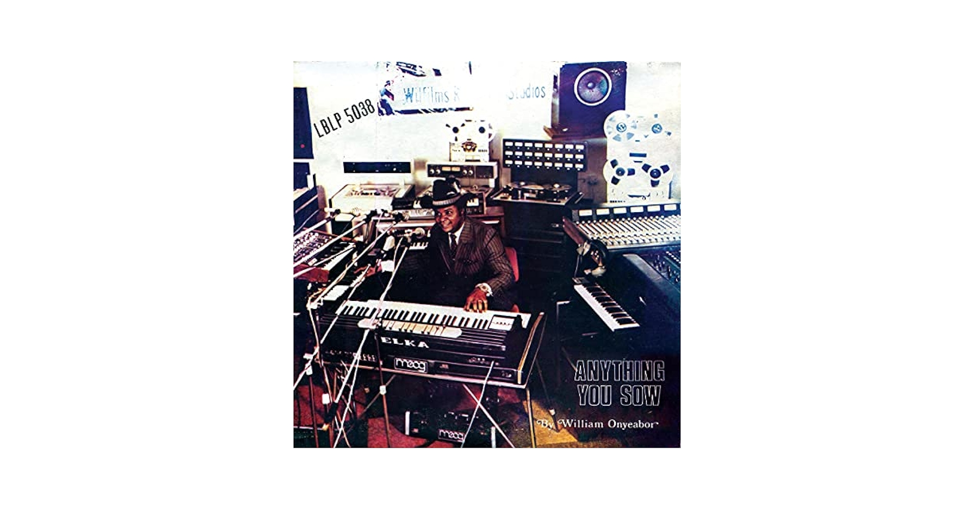 WILLIAM ONYEABOR ANYTHING YOU SOW オリジナル Anything You Sow by William Onyeabor (Album, Synthpop