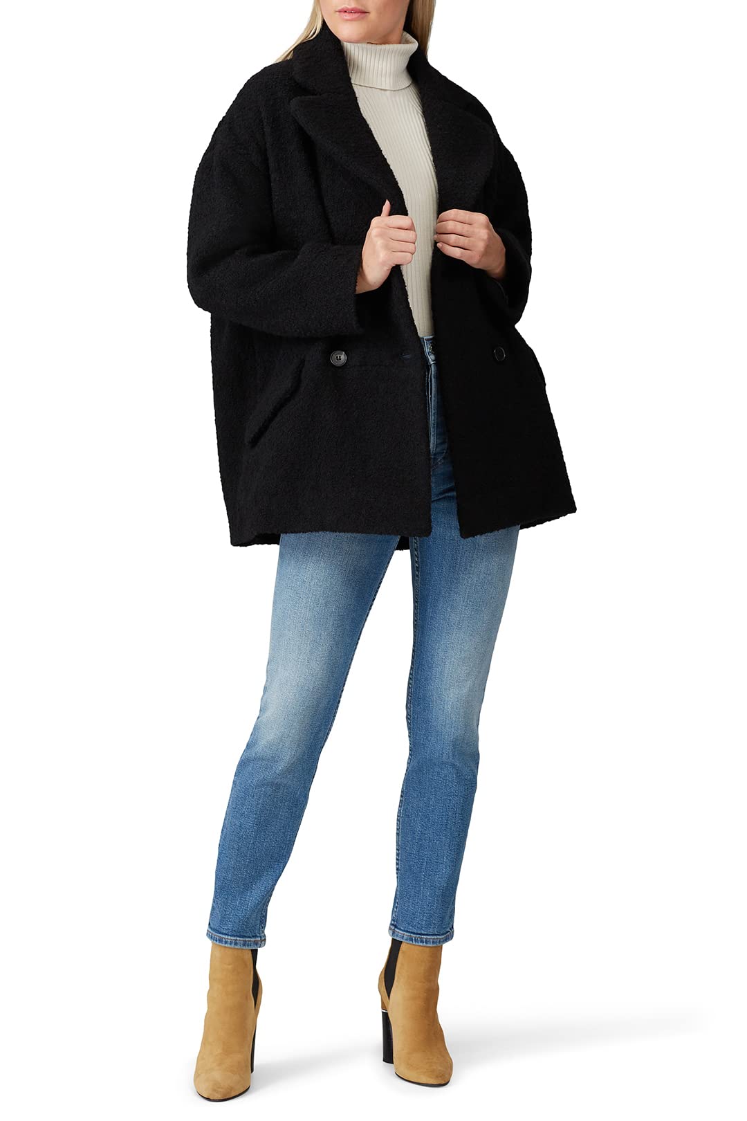 ba&sh Women's Manteau Gillie Pea Coat-picture-40