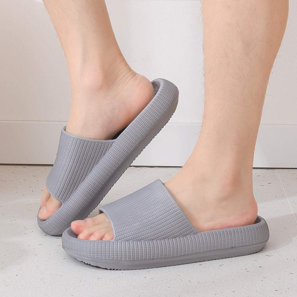 Zapatillas Casa Chanclas Sandalias Zapatillas De Fondo Grueso Zapatillas De Casa con Suela Hombres Mujeres Chanclas De Baño Antideslizantes Sandalias De Playa