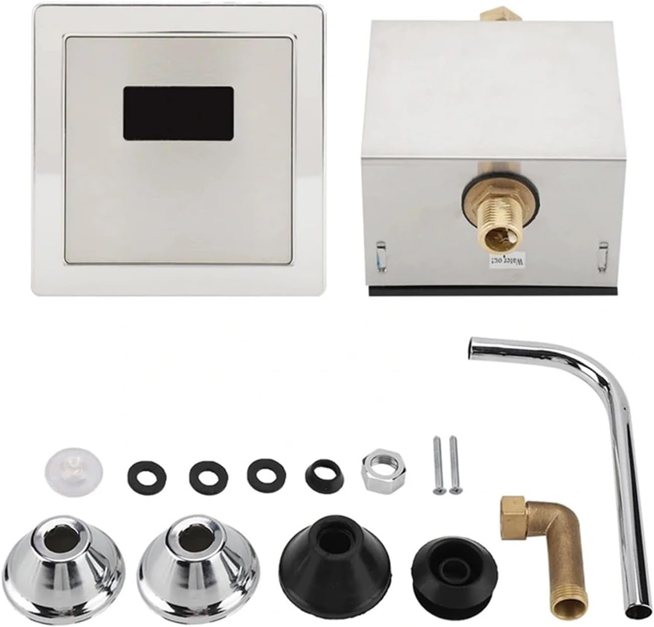 Manual Urinal Flushometer Automatic Sensor Urinal Flusher Valves Inductive Toilet Flush For Bathroom