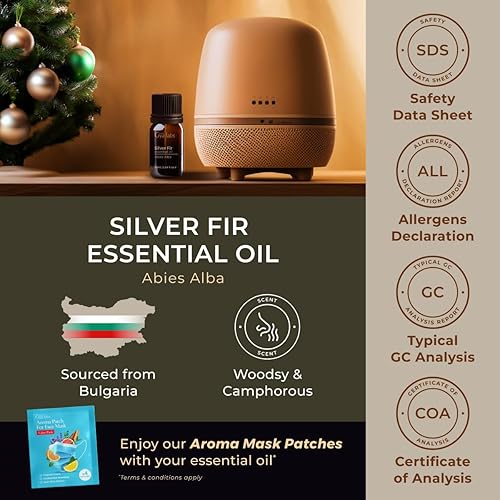 Vista 372 de Aceite esencial, 100 % puro, grado terapéutico para aromaterapia, cuidado de la piel y cabello, para difusores, 10 ml.