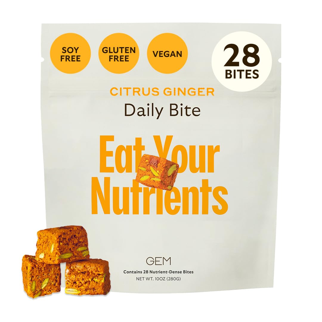 Sponsored Ad - Daily Multivitamin for Women & Men, 20+ Vitamins & Minerals zinc, Vitamin D, B, K, Folic Acid, Turmeric, Beta Glucan GLP-1 booster, Supports Gut, Skin, Brain, Immunity (Citrus Ginger, 28 Servings)