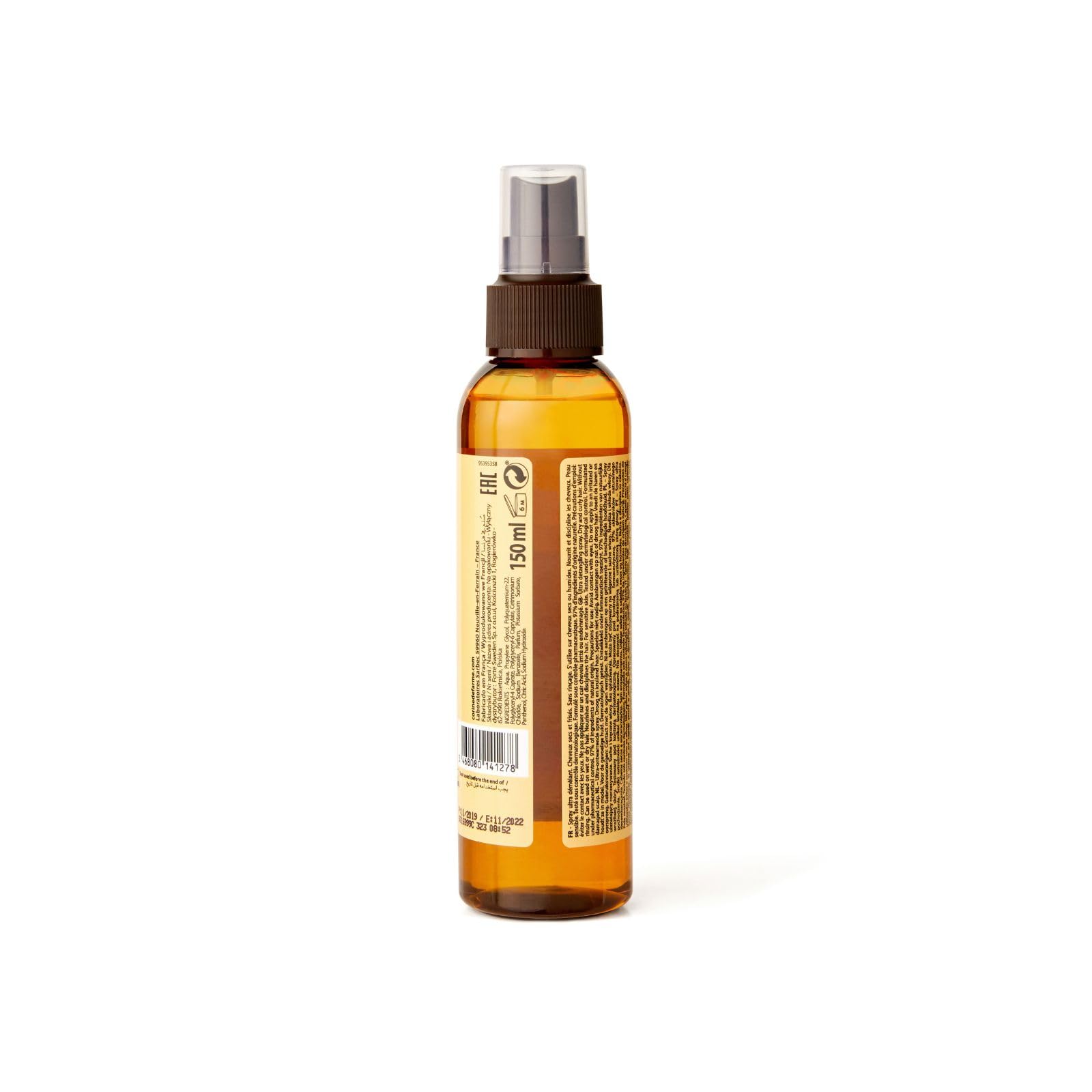 Corine de Farme - Spray Desenredante para Niños Vaiana Disney - Cabello Seco y Rizado - Fragancia Coco - Sin Parabenos - Fórmula Clean Beauty - 150ml