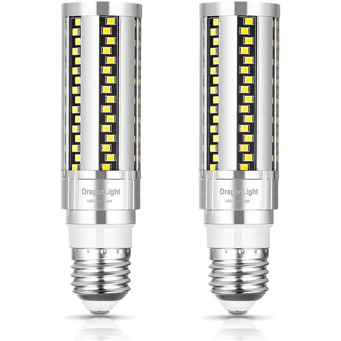 Lampadine Mais LED al Mais 2 Lampadine Super Luminose da 20 W (Equivalenti A 200 Watt) Luce Diurna 6000K 2.400 Lumen Lampadine LED E27 per Illuminazione Residenziale E Commerciale,100w e27