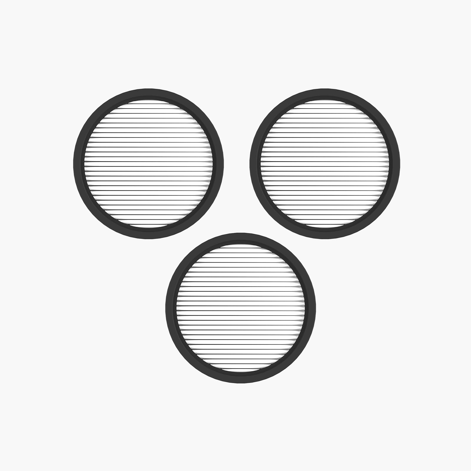 Ultenic Kit of 3pcs HEPA Filters for U15/U16 Cordless Vacuum Cleaner