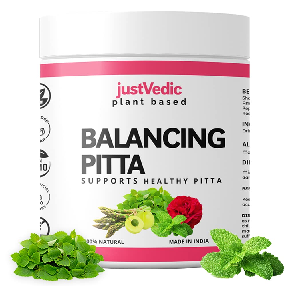 Just Vedic Balancing Pitta Drink Mix (1 Month Pack, 200 Grams) - Helps With Digestion, Immunity, Bones & Energy (B0B5NCQMSX) Amazon Price History, Amazon Price Tracker
