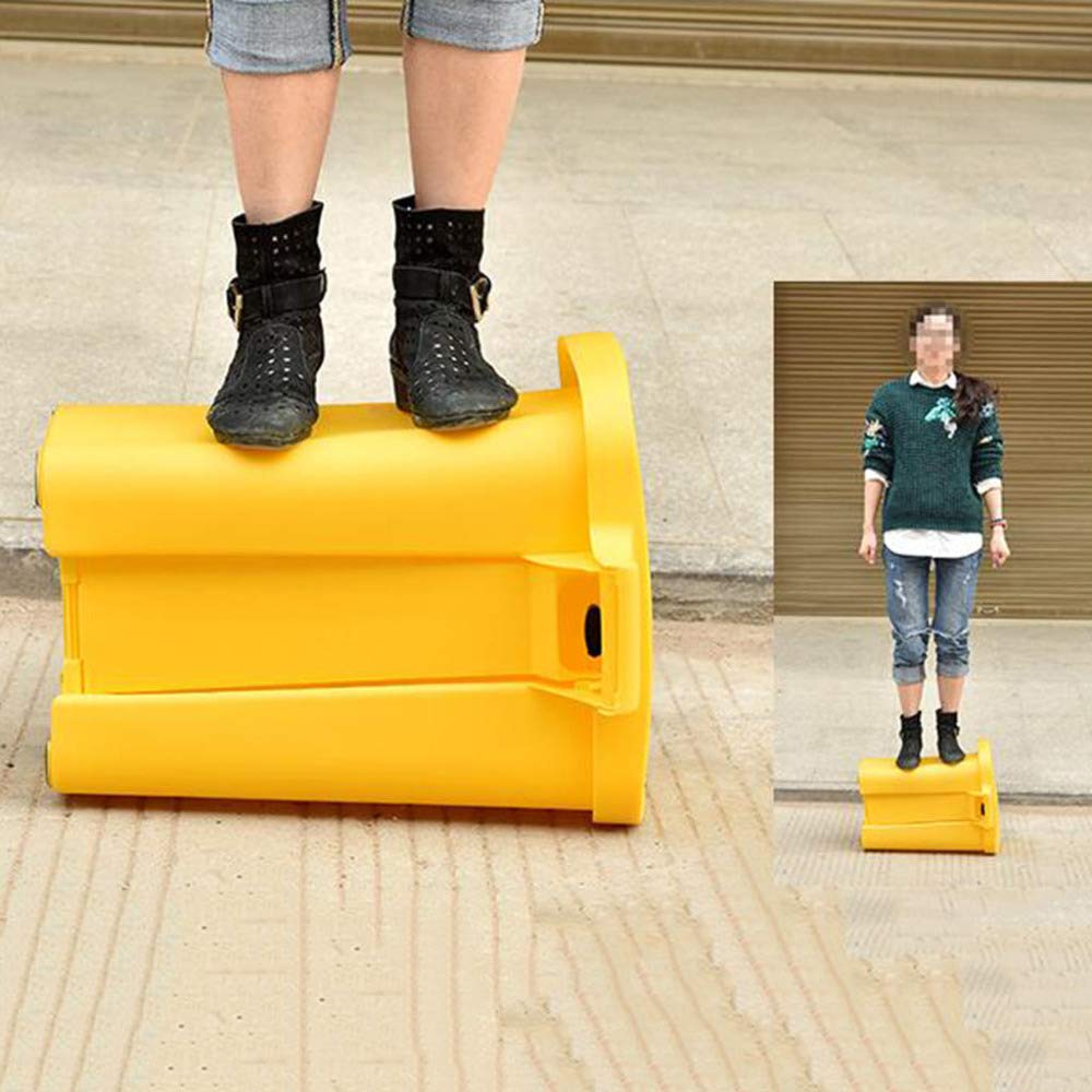 Medica Con coperchio Pattumiera, Cestino per rifiuti da cucina, Stepping, Clinica ospedaliera/giallo / 15L