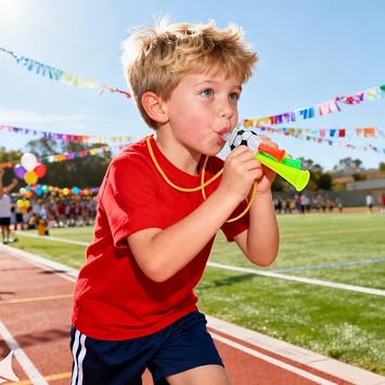 BESPORTBLE 10Pcs Vuvuzela Stadium Horns, Soccer Blow Horn Noise Makers
