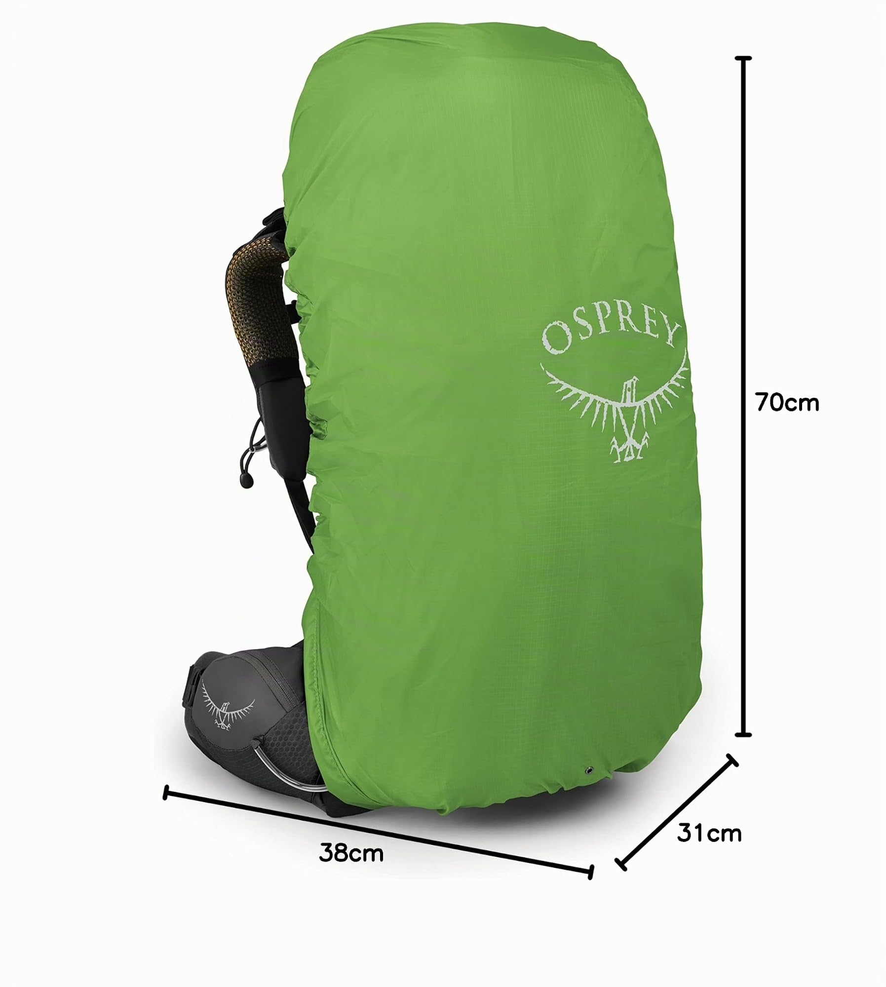 Osprey Atmos AG Wanderrucksack für Herren, 50 l