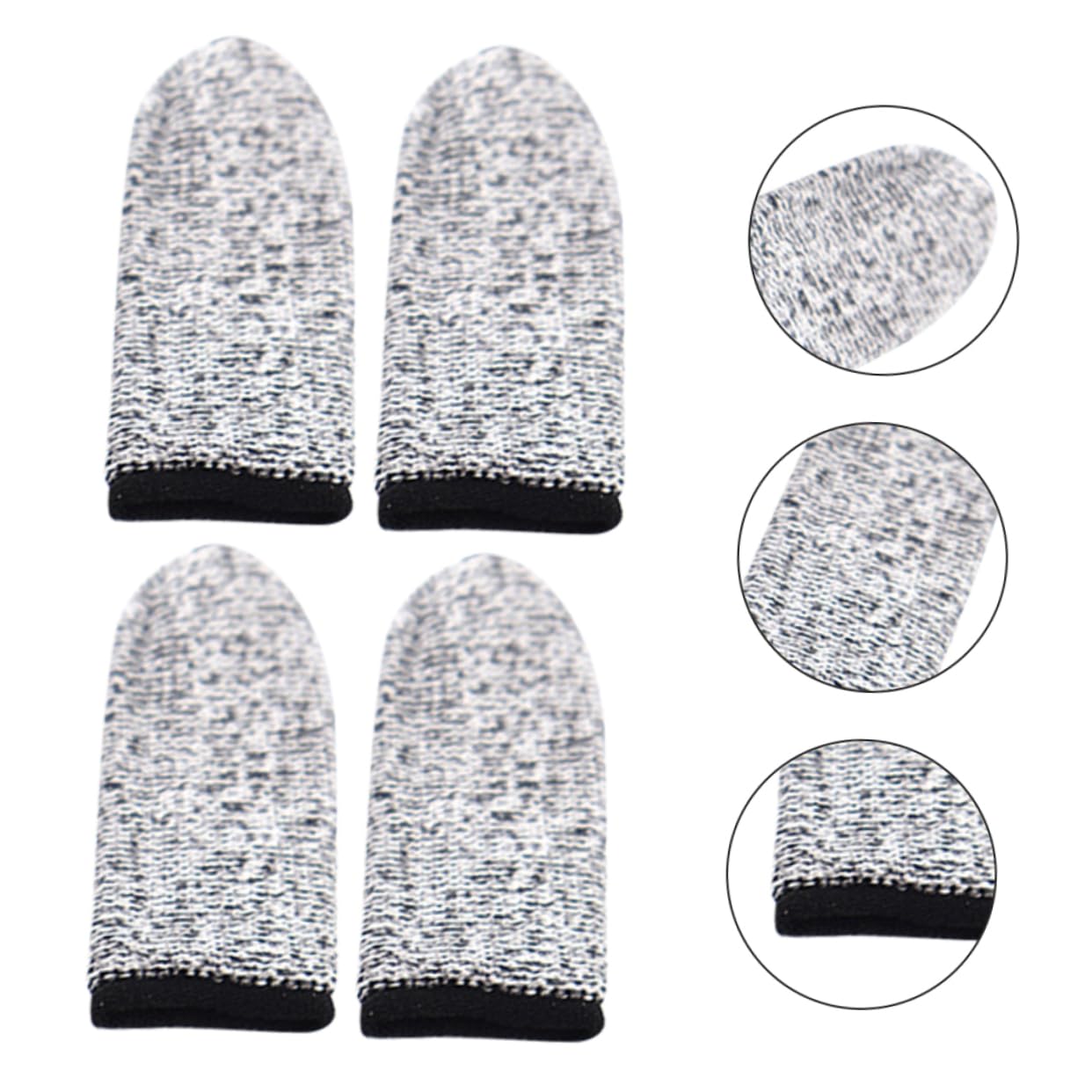 INOOMP Pet Health 2 Pair Pet Finger Toothbrush Dog Cat Oral Care and Tartar Prevention Brush