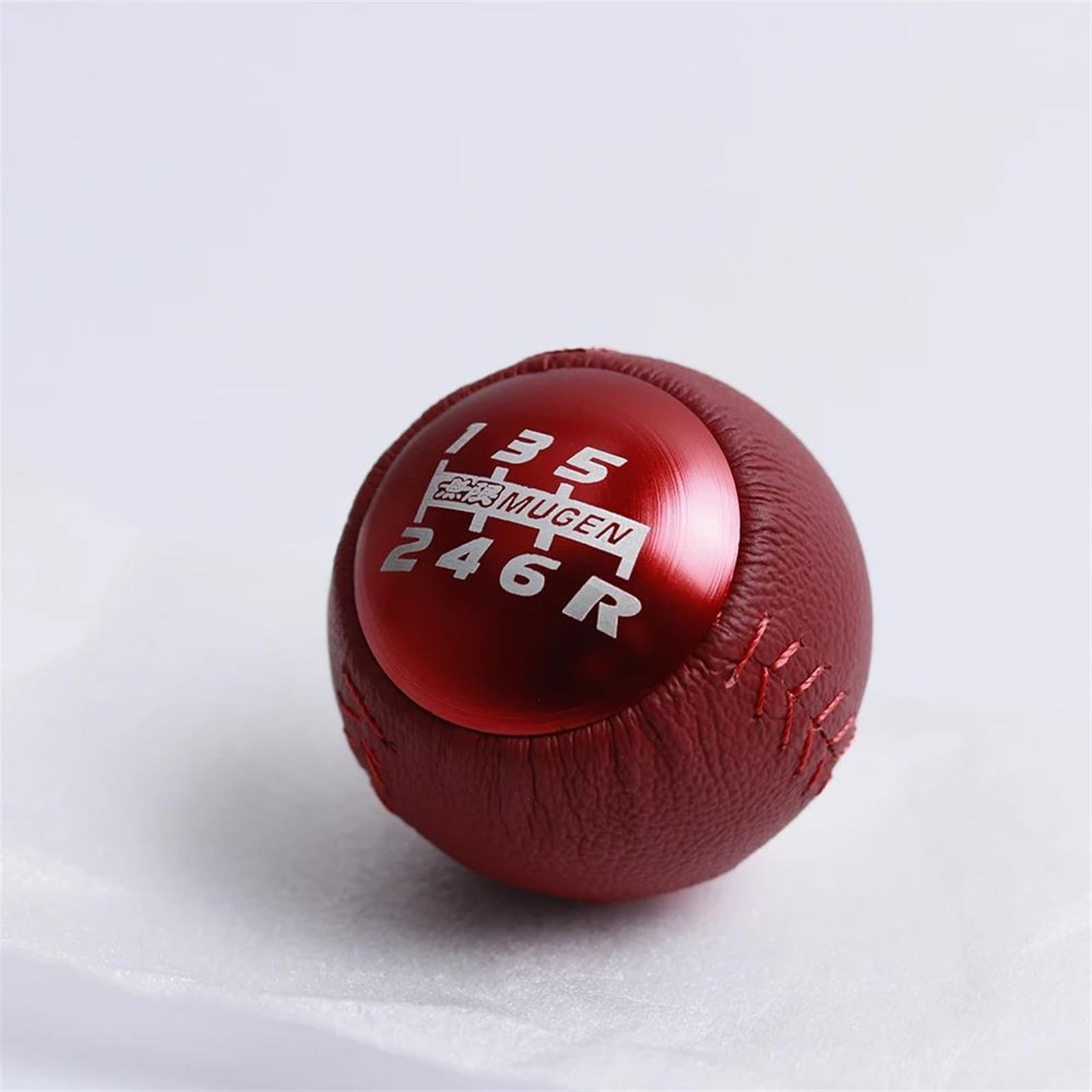 Fsozdbbpl 6 Speed Red Automotive Parts 6/5 Speed M10x1.5 Gear Shift Knob Shifter Lever Head For Honad For Civic For Accord Ek9 Ep3 Fn2 Dc2 Dc5 S2000 Fd2(6 Speed Red)