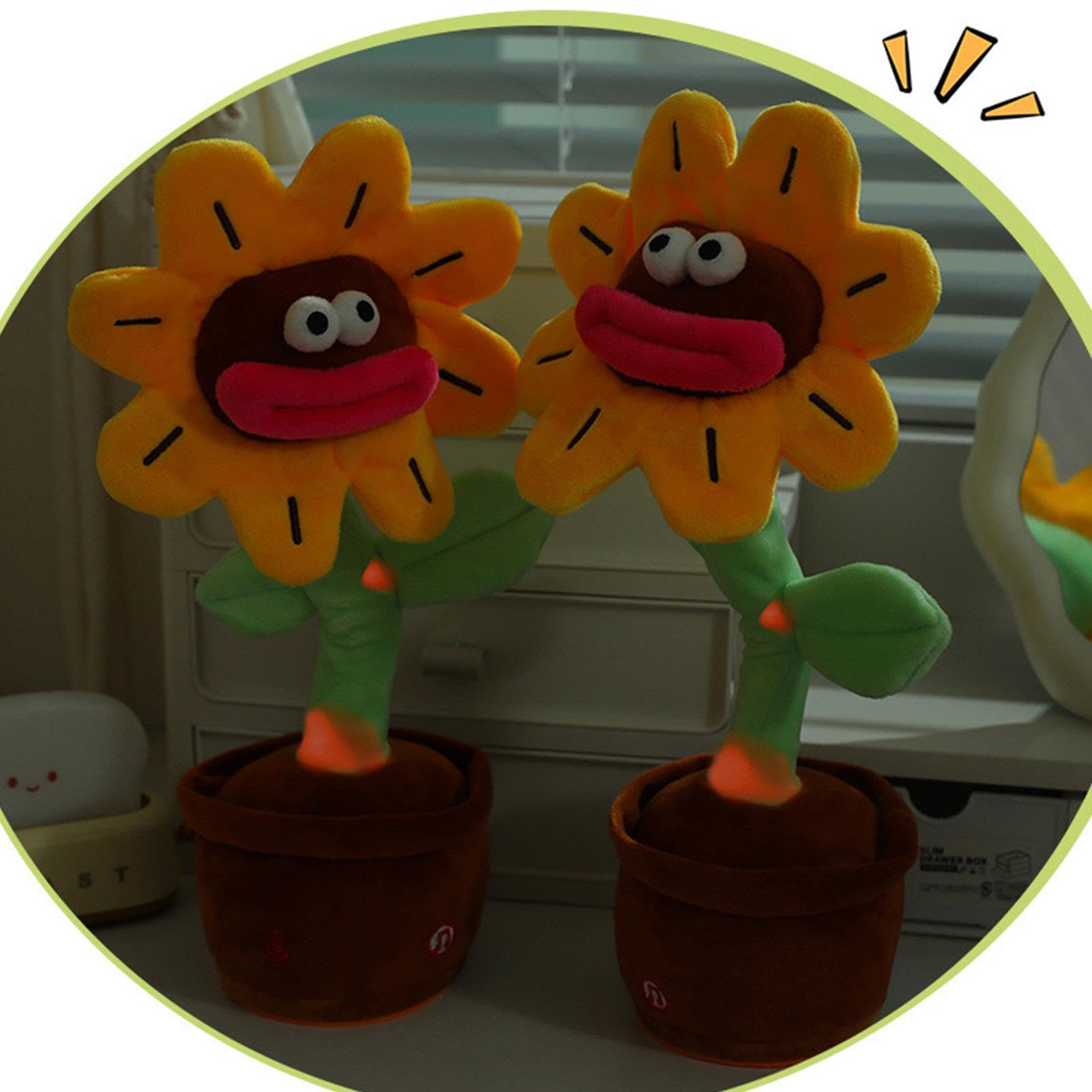 Amazon.co.jp: 踊るひまわりのおもちゃ |歌う踊る花 | 歌って踊る花