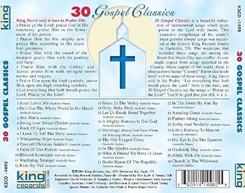 Music - CD 30 Gospel Classics (Resolicit) Book