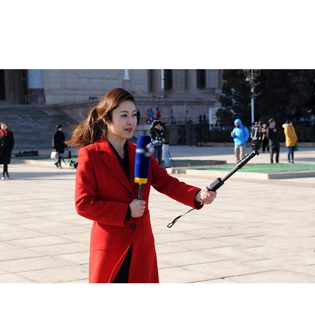 Treppiede con Piedini, Selfie Stick, treppiede Estensibile, Selfie Stick per Telefono con Telecomando Integrato e Mini treppiede Staccabile, Supporto per Fotocamera remota