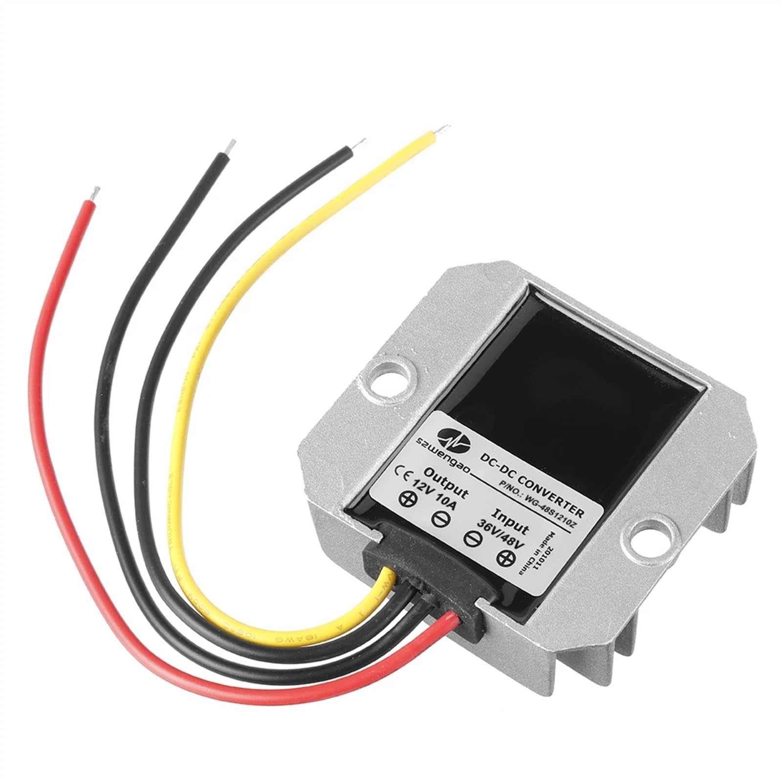 Konwerter napięcia obniżający napięcie 60V-12V 5A 10 A 20 A 24 V 36 V 48 V 60 V 72V do 12 V, regulator napięcia do wózka golfowego, ciężarówki, zasilania samochodu (24 V (18-36 V), 12 V 10 A)