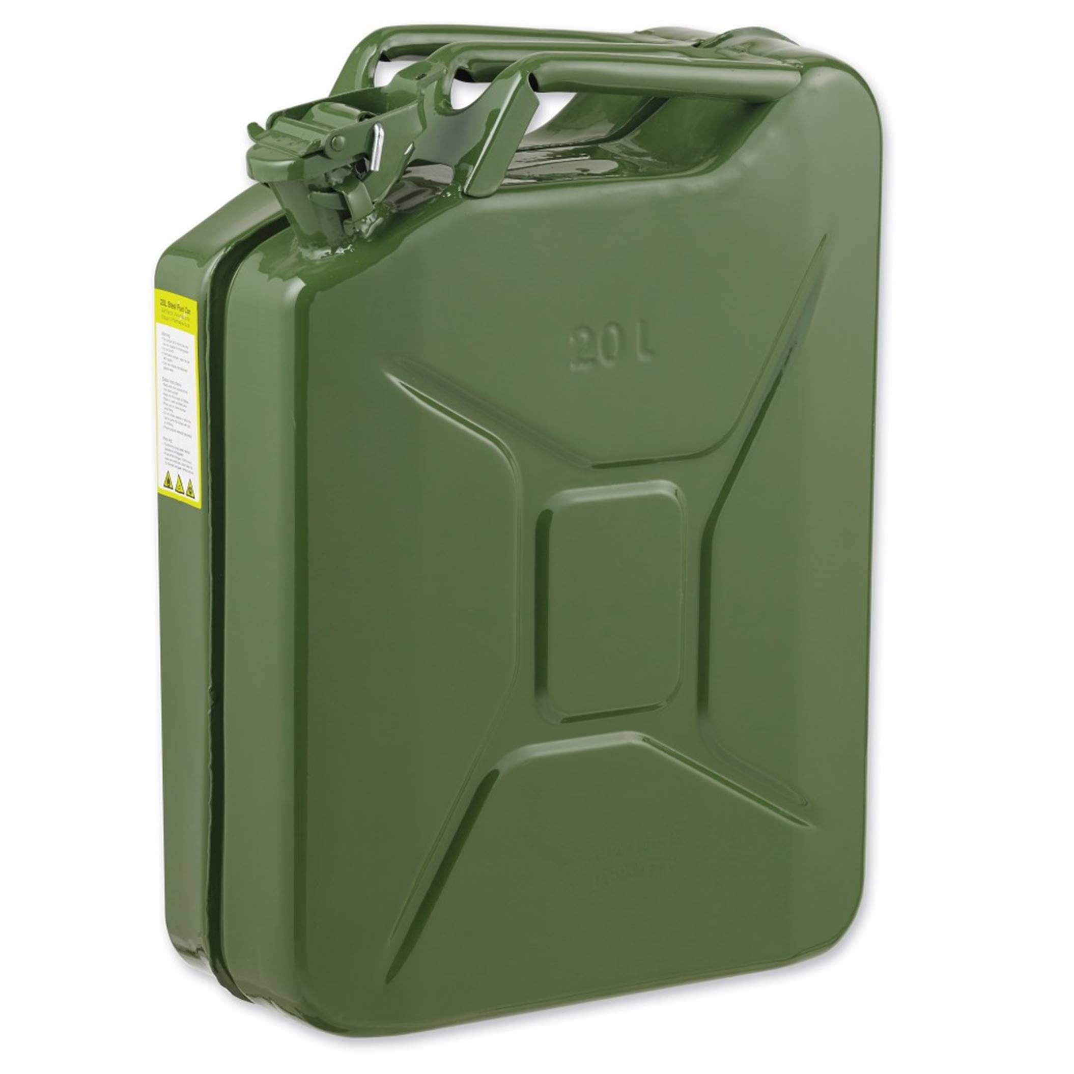B&Q - PegdevPdl20L Heavy Duty Jerry CanUn Certified Portable Fuel Container For Safe Transportation Pack Of 1
