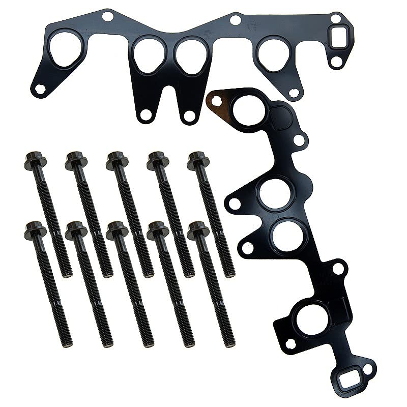 ATEC Germany 1x Kit guarnizioni, Testata, 10x Kit bulloni testata