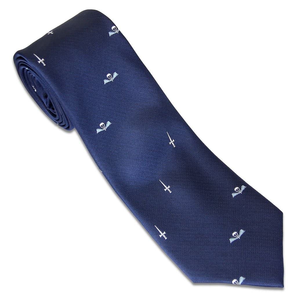 The Regimental Shop Men's Blue 29 Commando Para Polyester Regital Tie