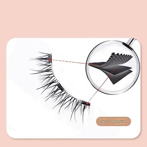 Miniatura 5 de Bellaire - Pestañas magnéticas, pestañas magnéticas Bellaire Bella, aspecto natural, pestañas magnéticas de aspecto natural, pestañas postizas,