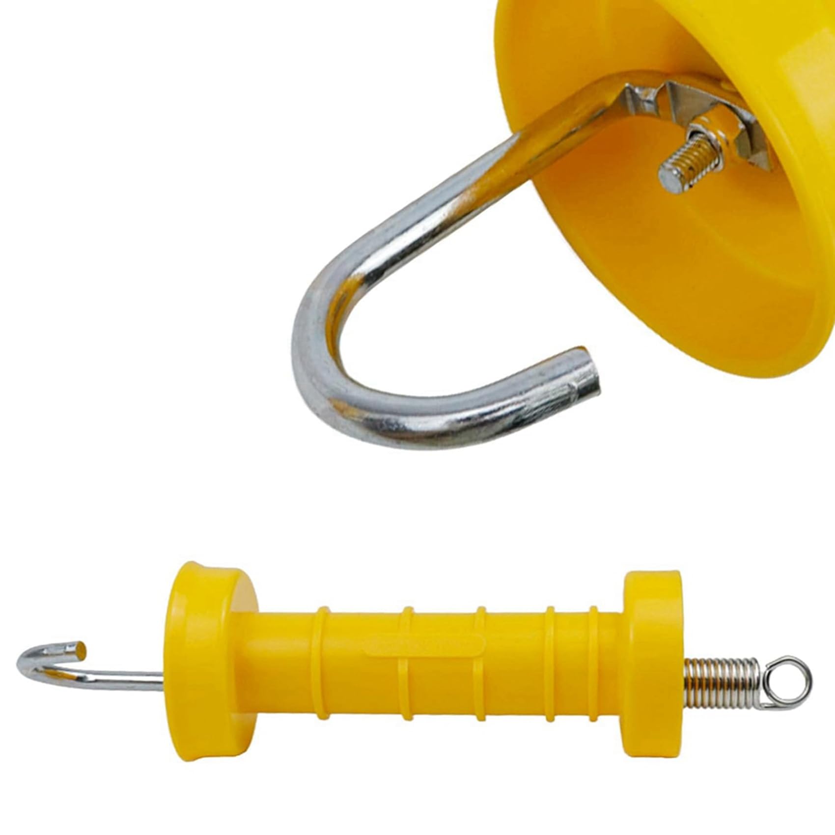 20X Manija de Puerta de Cerca Eléctrica Manija de Puerta de Alta Resistencia Manija de Puerta de Plástico Accesorios para Cerca de