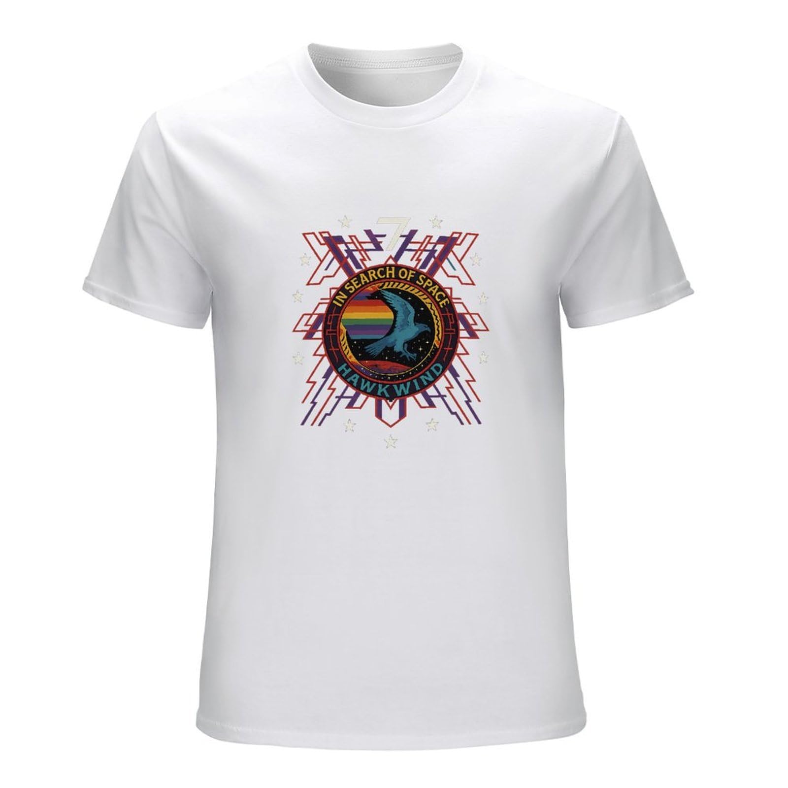 Hawkwind in Search of Space Men's White T-Shirt Unisex Tee Shirt XL