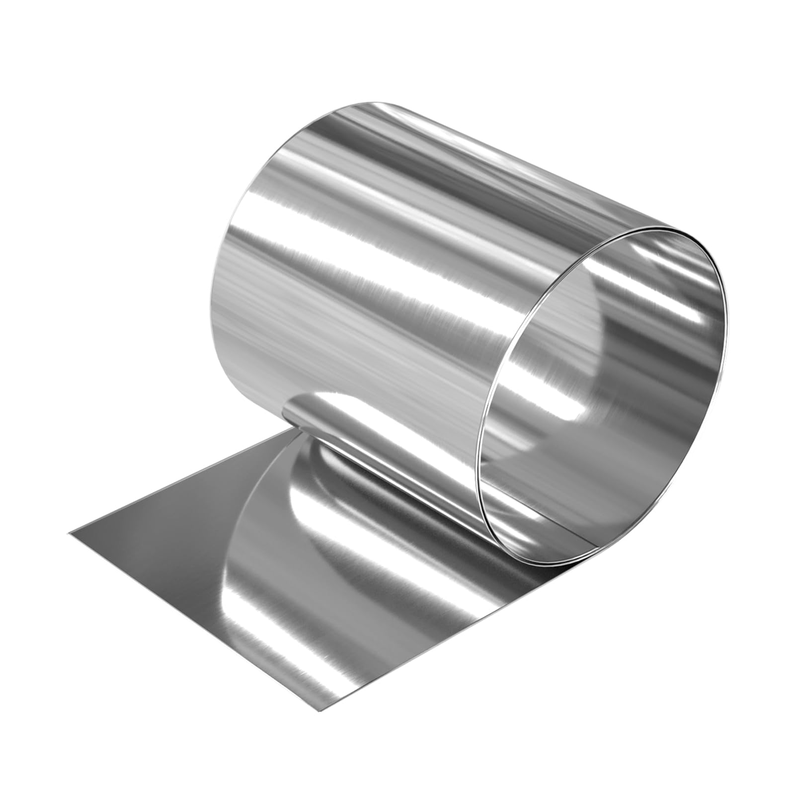 HGCOEYR Stainless Steel FoilRoll, 304 Stainless Steel Foil Sheet Roll 0.01-0.5x100-600mm For Industrial And Electronic Use(0.2 * 150mm)
