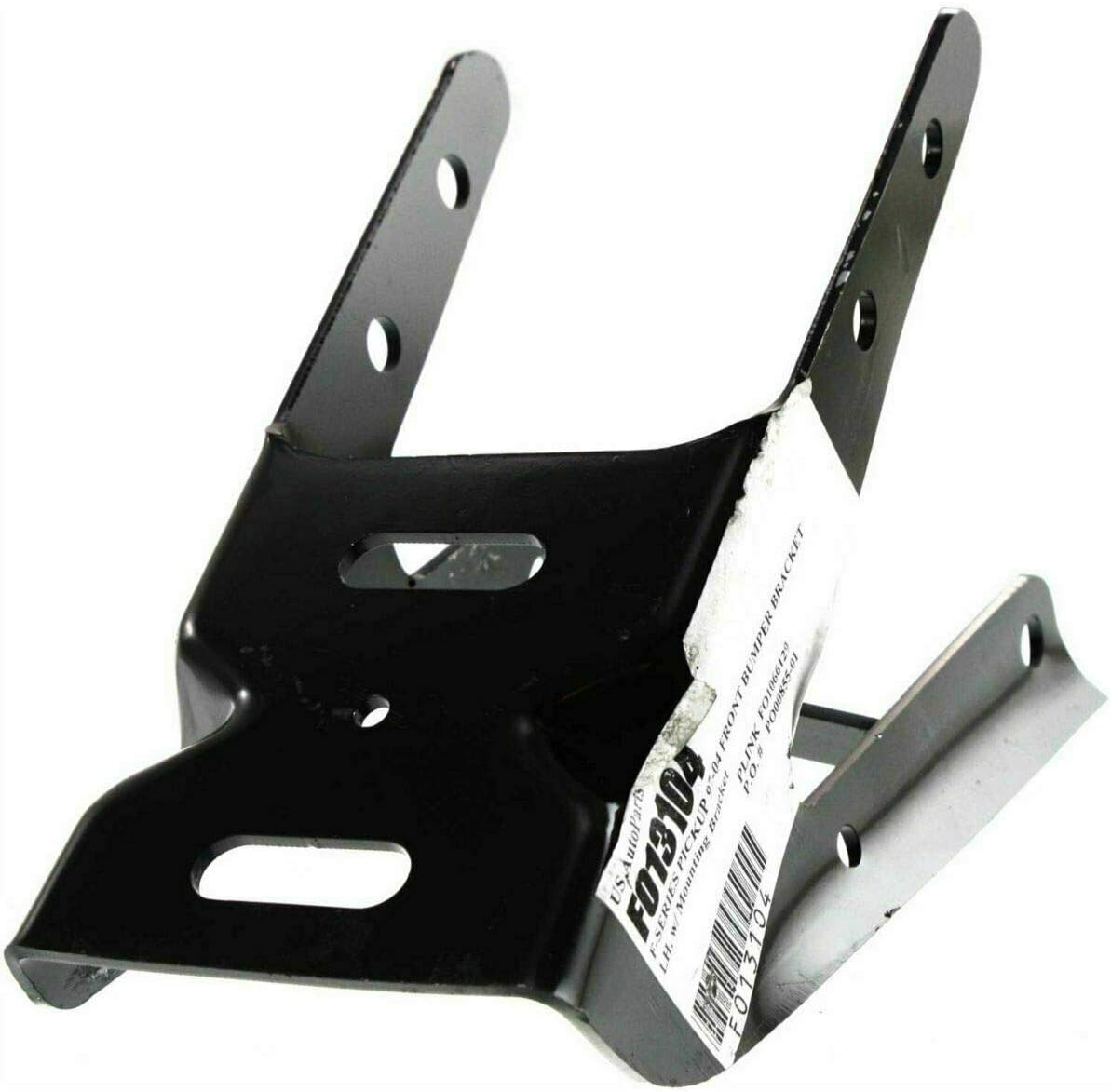 Front Bumper Chrome Steel + Lower Valance Panel + Mounting Brackets For 1999-2003 Ford F-150/1999-2002 Expedition Direct Replacement