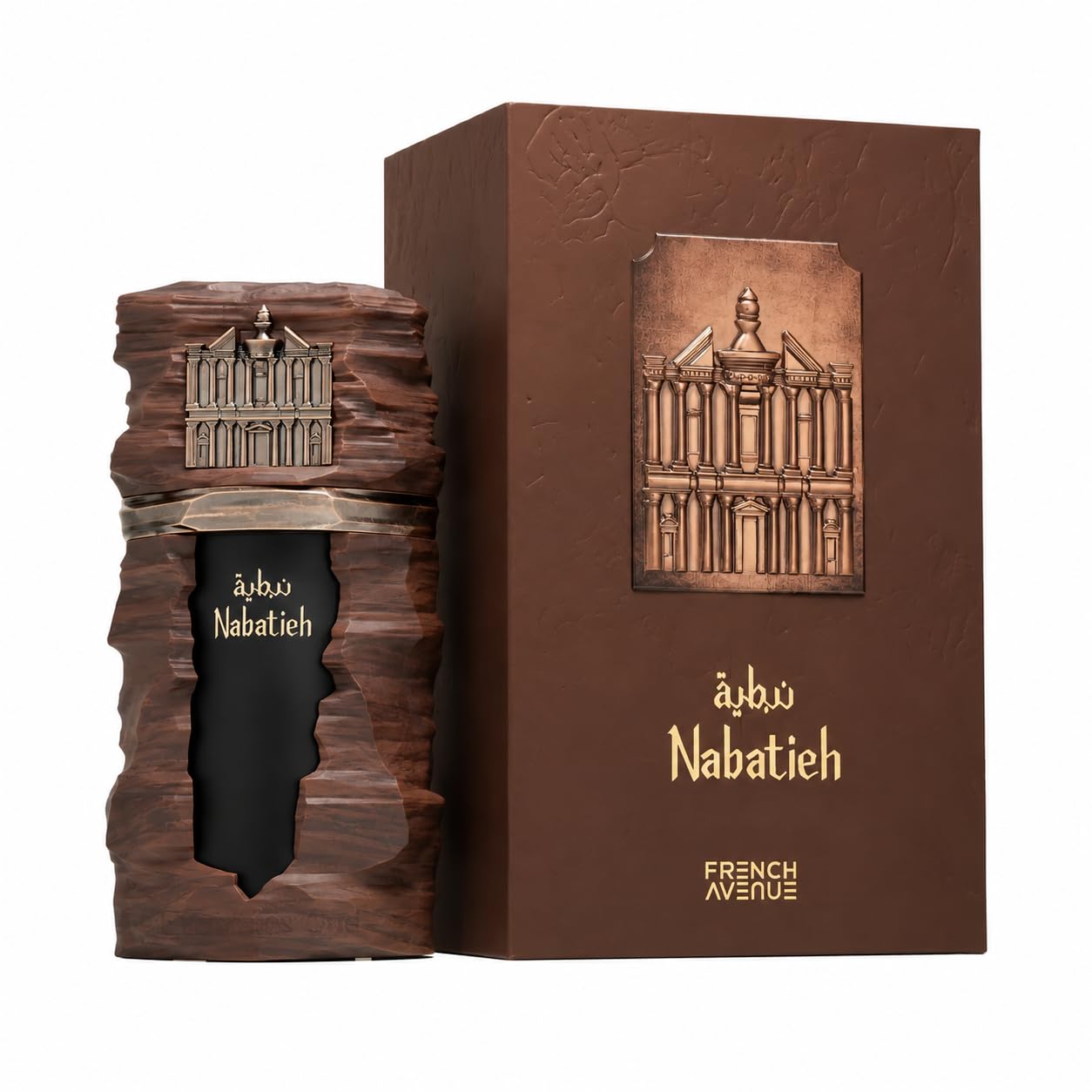 French Avenue Nabatieh Extrait de Parfum, zapach orientalno-drzewny, 90 ml, z szafranem, kadzidłem i skórą