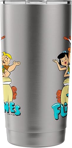 Miniatura 4 de The Flintstones Vaso aislado de acero inoxidable vintage
