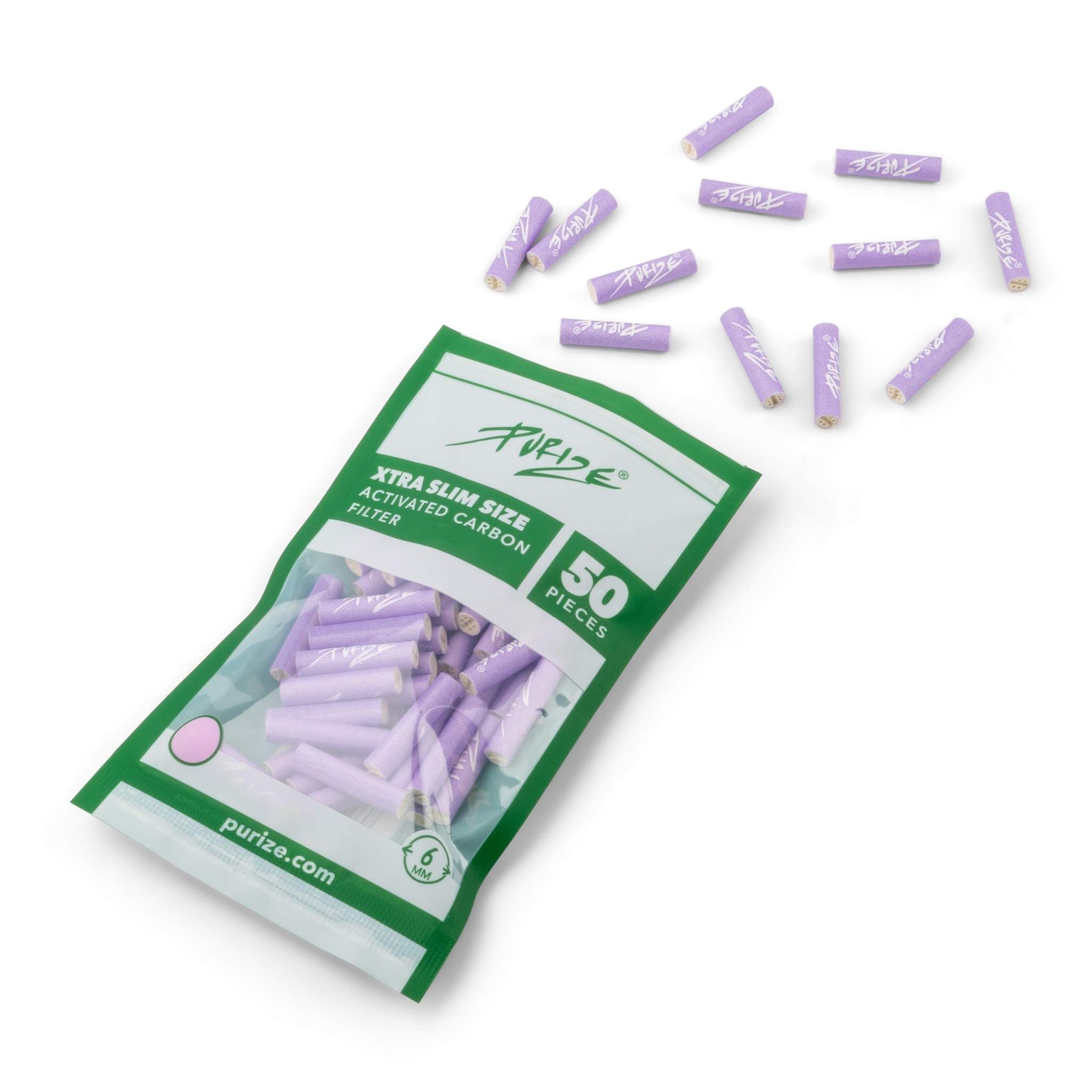 50 PURIZE® XTRA Slim Size | kolor liliowy