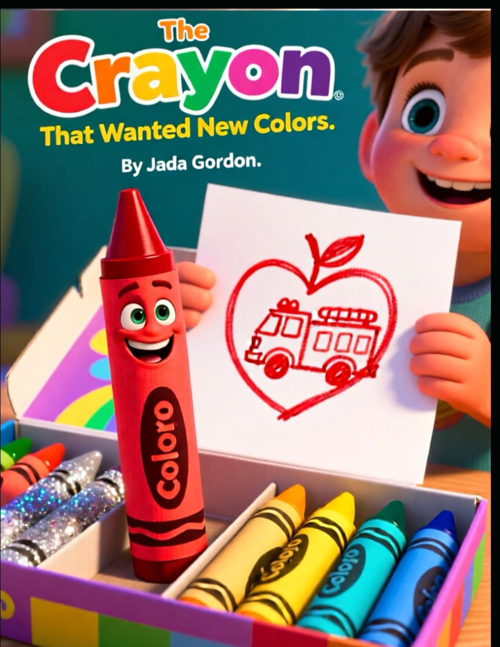 The Crayon That Wanted New Colors: A Heartwarming Story About Being Yourself