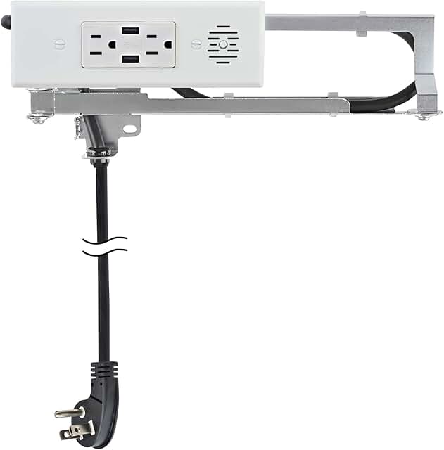 Docking Drawer Blade in-Drawer Outlet, Integrated Safety Shutoff, (2) US...