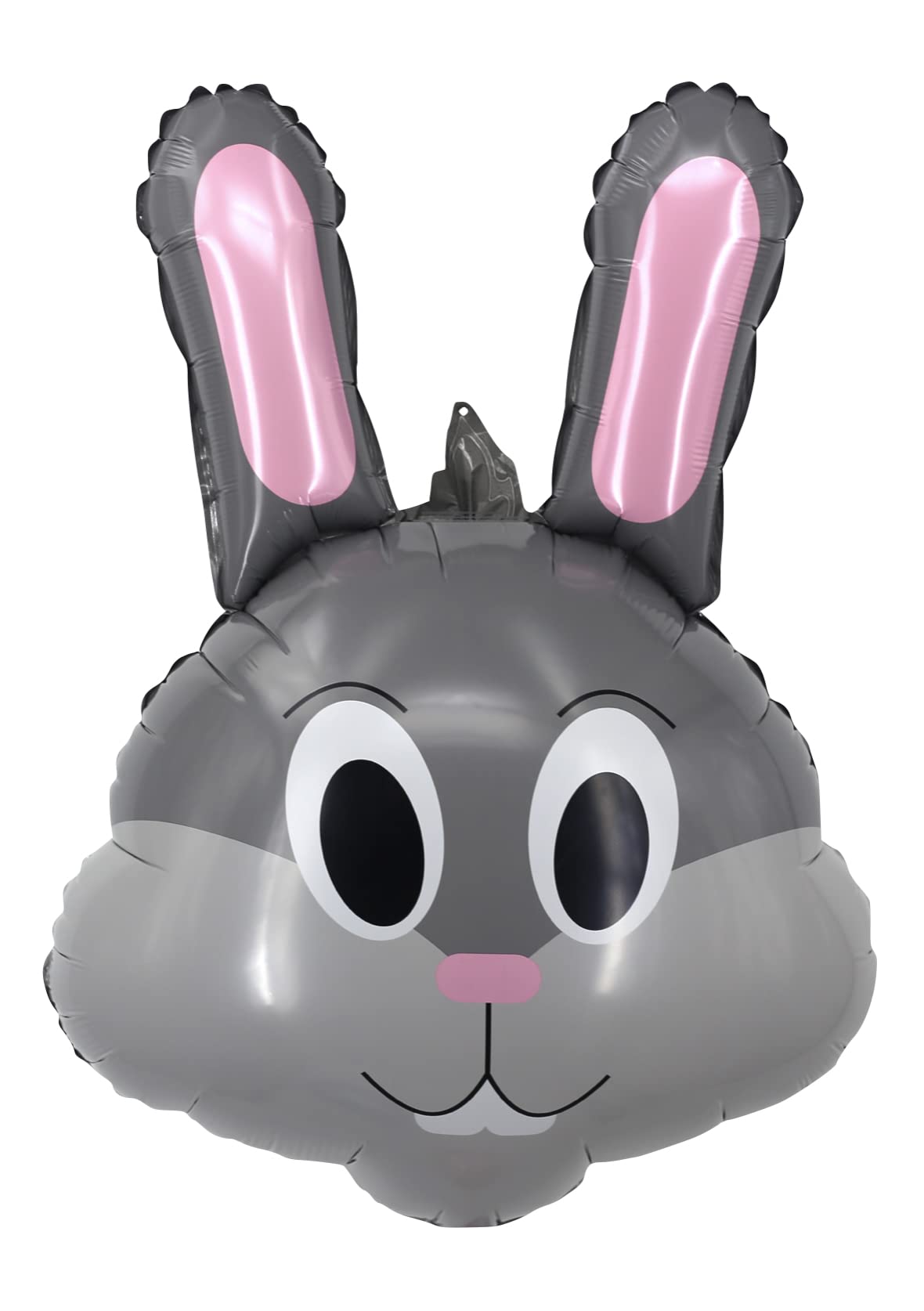 Zebra Balloons Easter Balloons Colour Grey Easter Bunny Balloons Foil Decoration Rabbit Cute Bunny Head 60cm (2 Pack)