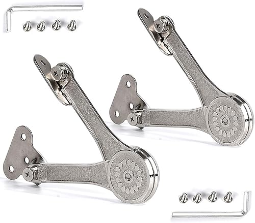 Bisagras resistentes con tapa plegable, soporte de tapa plegable, perfectas para gabinete, armario, armario o caja de juguetes de 110 grados