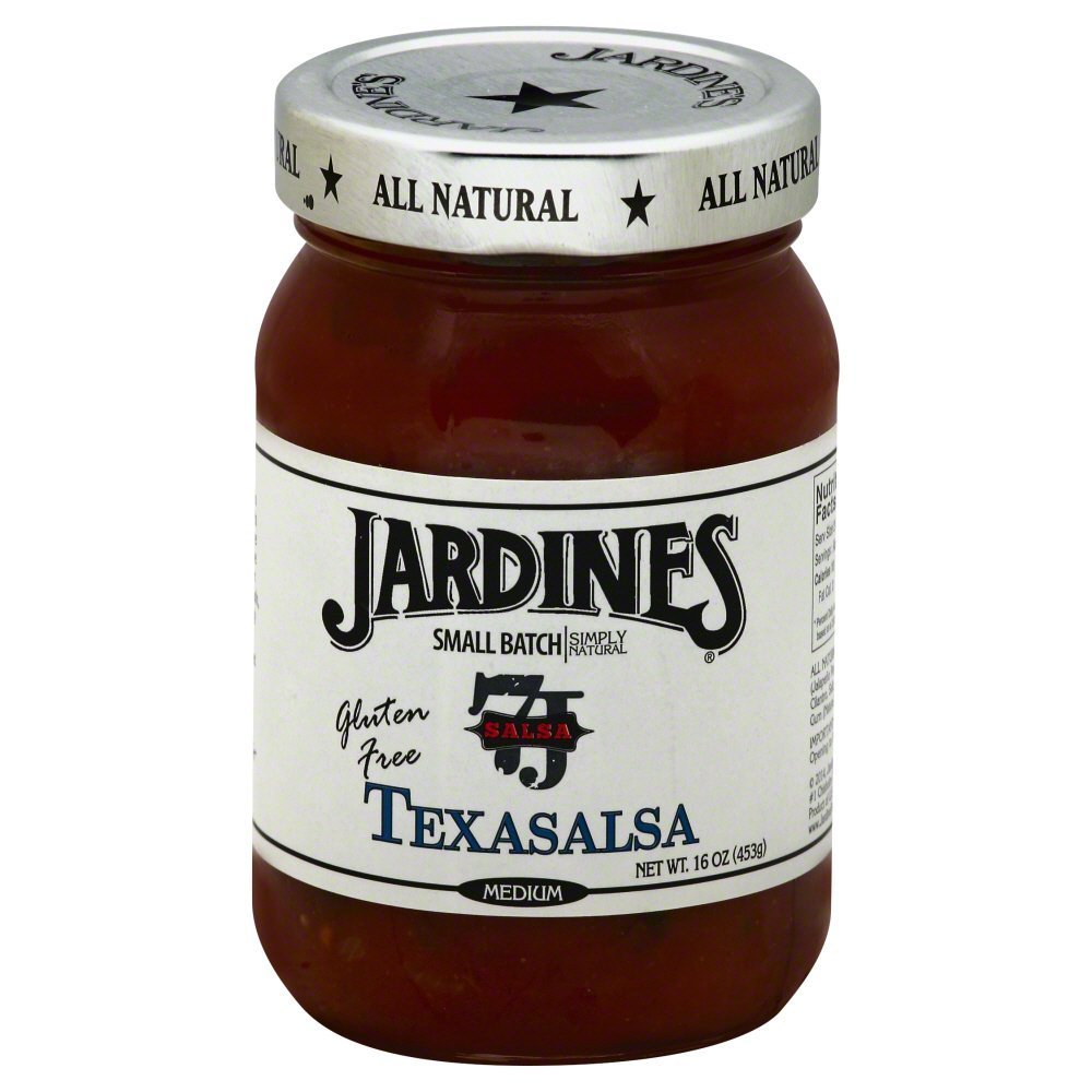 Jardines, Salsa Med Texasalsa, 16-Ounce (6 Pack)