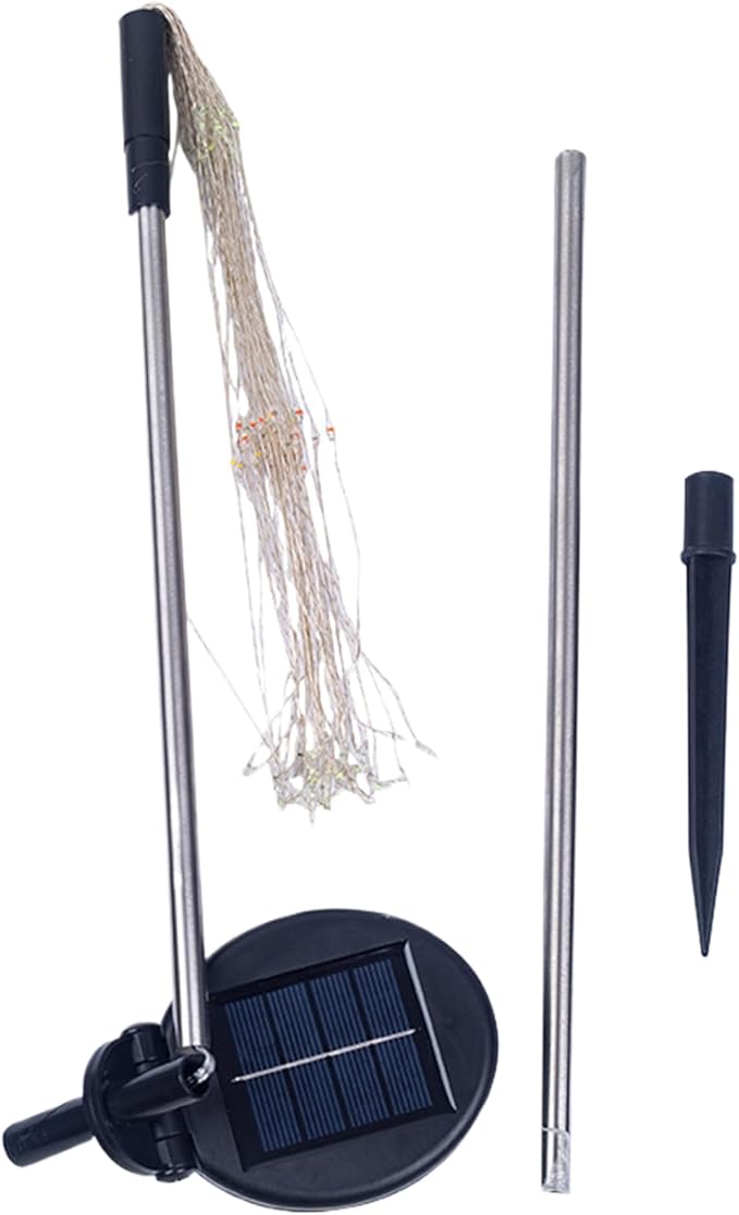 Generic Solar Lights Outside, Firework Garden Light, Waterproof Outdoor Pathway Lamp, Colorful Flower Landscape for Yard, Patio, Walkway, Lawn, Driveway, Backyard, Fence, Decoration