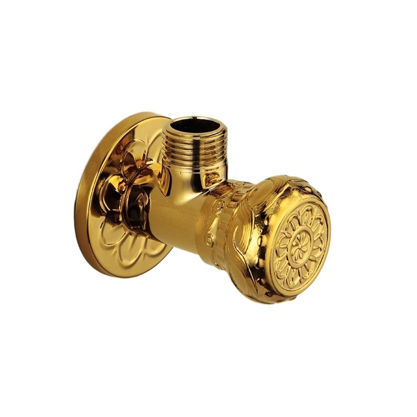 Vanne de contrôle de l'eau 1/2 x 1/2 po pour robinet d'angle de salle de bain