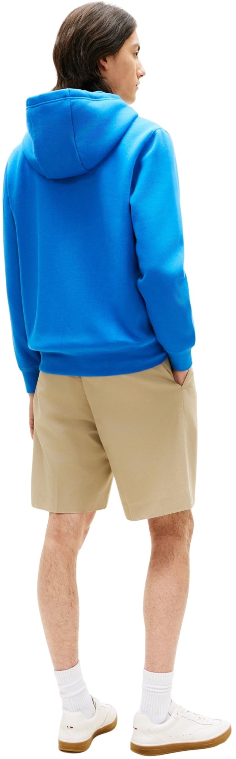 Tommy Hilfiger Brand Love TR Lockup FZ Hoody Mw0mw42462 Felpa con Cappuccio e Zip Uomo