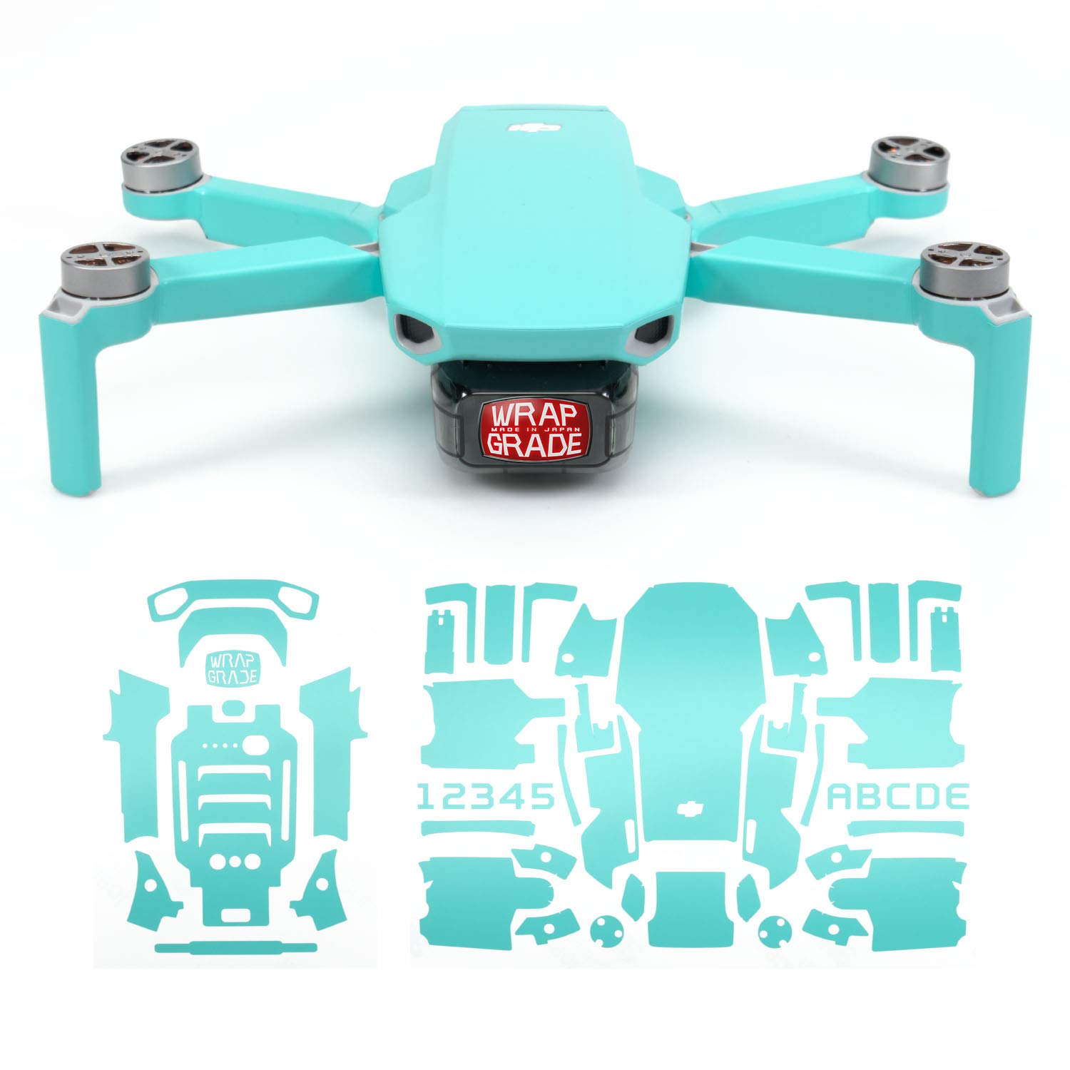 Wrapgrade Skin Compatible con dji Mavic Mini (Army Green) — view 19