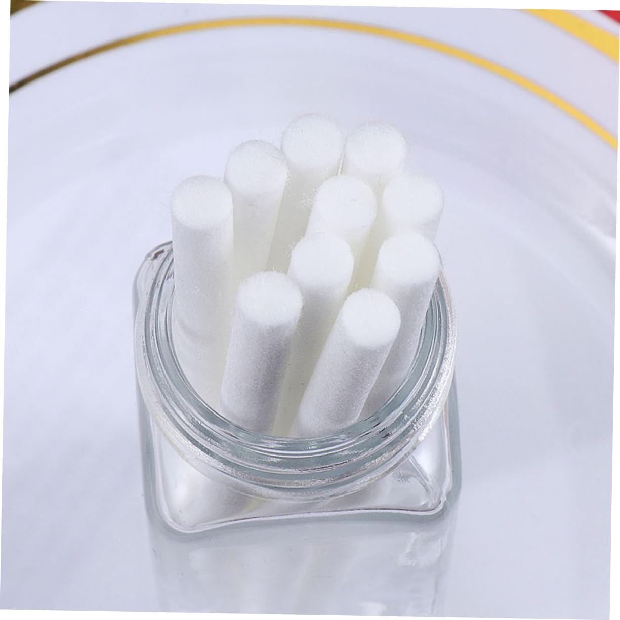 Toyvian 15pièces Bâtonnets Diffuseurs de Parfum Bâtonnets de Coton pour Diffuseur Arômes Accessoires Aromathérapie