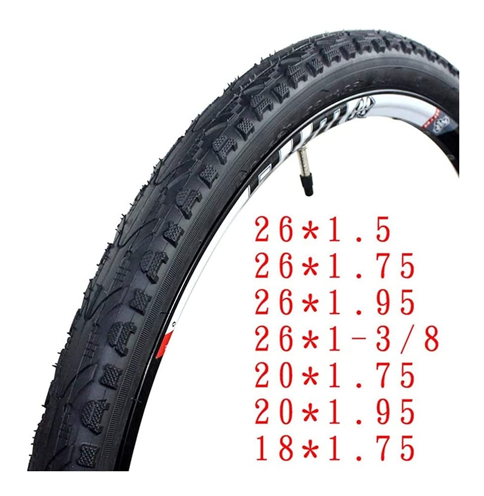 26/20/24x1,5/1,75/1,95 opona rowerowa MTB opona do roweru górskiego opona półbłyszcząca (26x1,75)