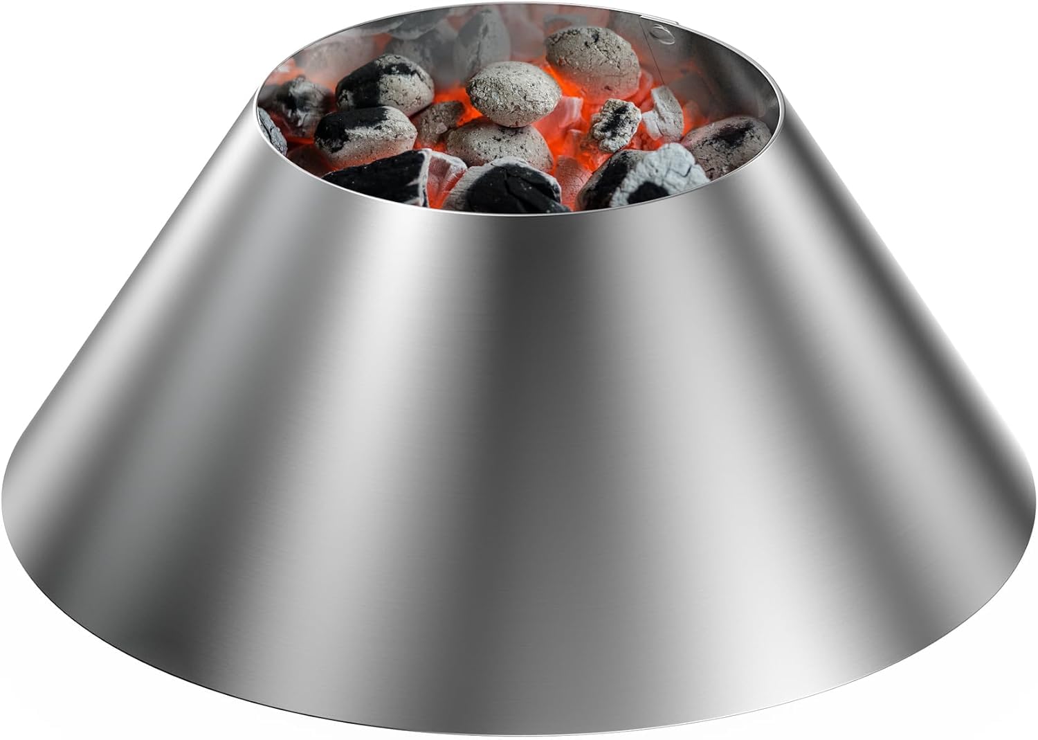 Onlyfire Panier à Charbon INOX pour Weber Kamado Joe Big Green Egg Char-Basket Vortex 57 67 cm Barbecue Fumoir
