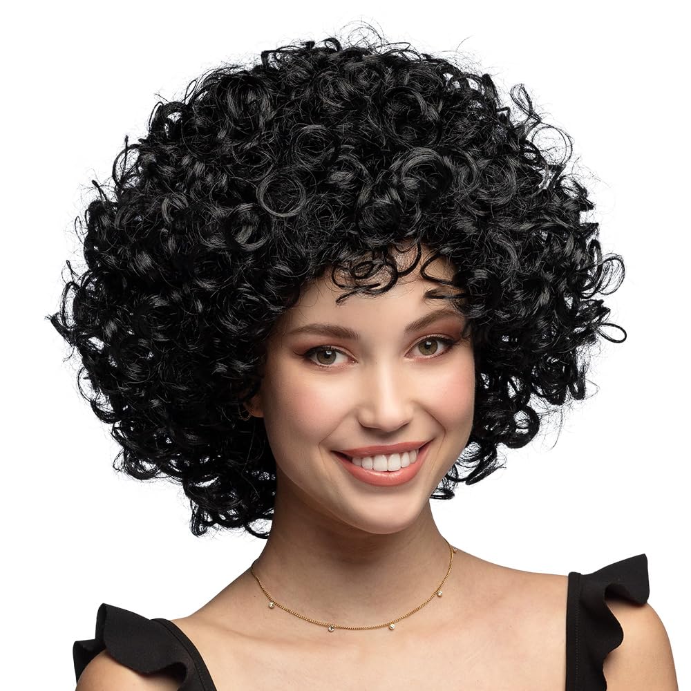Black Curly wig