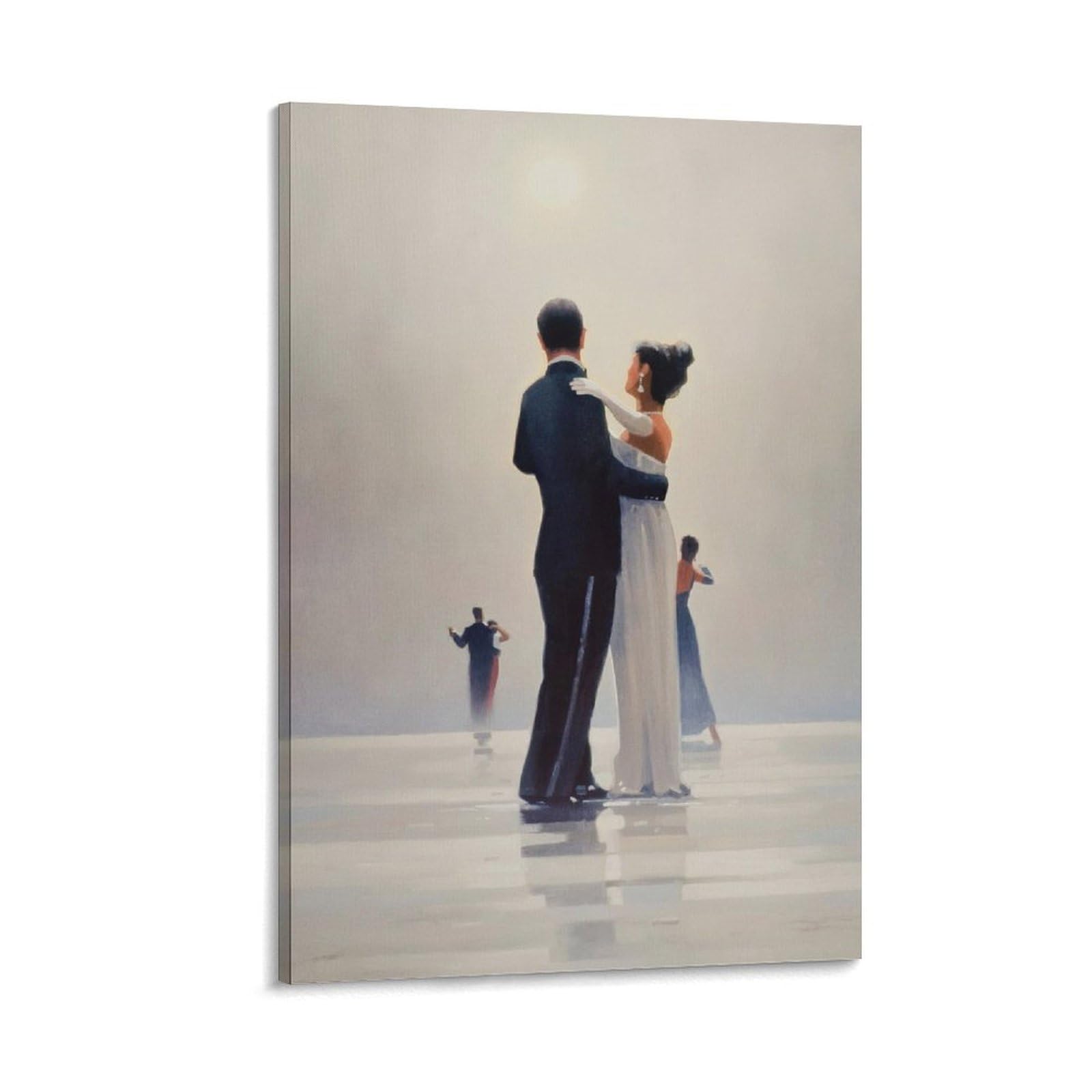 Dance Me To The End Of Love by jack_vettriano Wall Art Prints Poster (3) Canvas Wall Art Poster Decorative Modern Home Print Picture Artworks Posters 12x18inch(30x45cm)