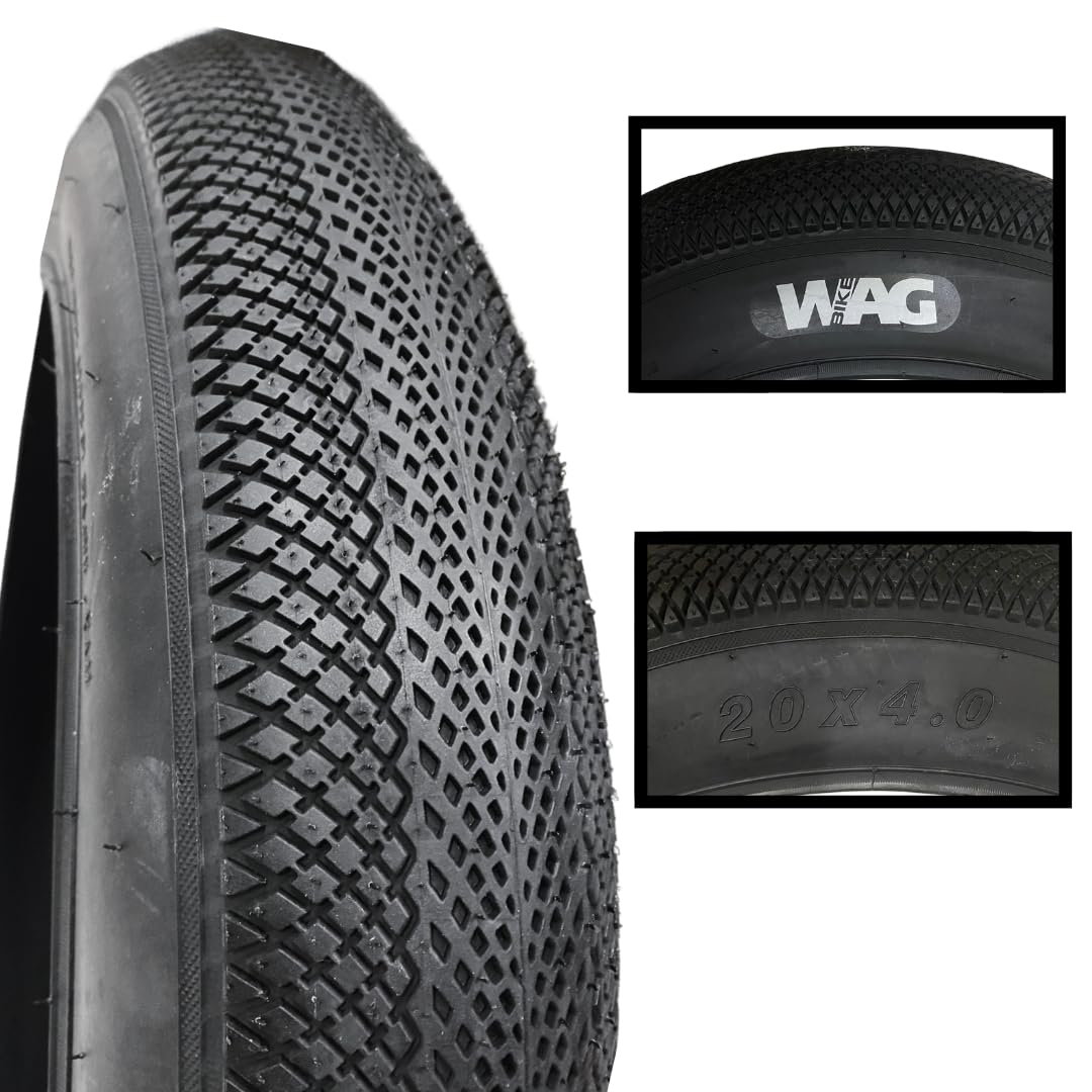 2 neumáticos 20 x 4.0 + cámaras de aire par neumáticos Slick Fat Bike E-Bike ruedas 20"