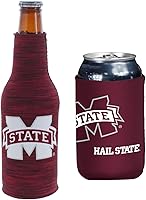 Vista 102 de College Team Color Logo Can & Bottle Holder Insulator Beverage Cooler Set